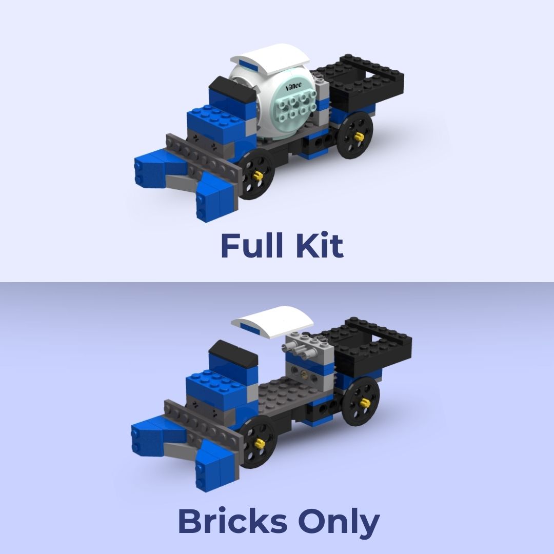 Easy Robotics! Snow Plow Truck (Bricks)