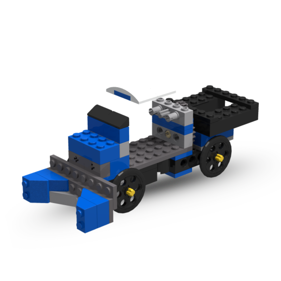 Easy Robotics! Snow Plow Truck (Bricks)